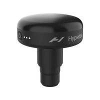 Hyperice Hypervolt Heated Head Attachment black studio view