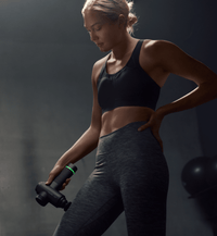 Hyperice Hypervolt 2 black massage gun — additional angle