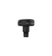 Hyperice Hypervolt Heated Head Attachment, black, standalone hero product view