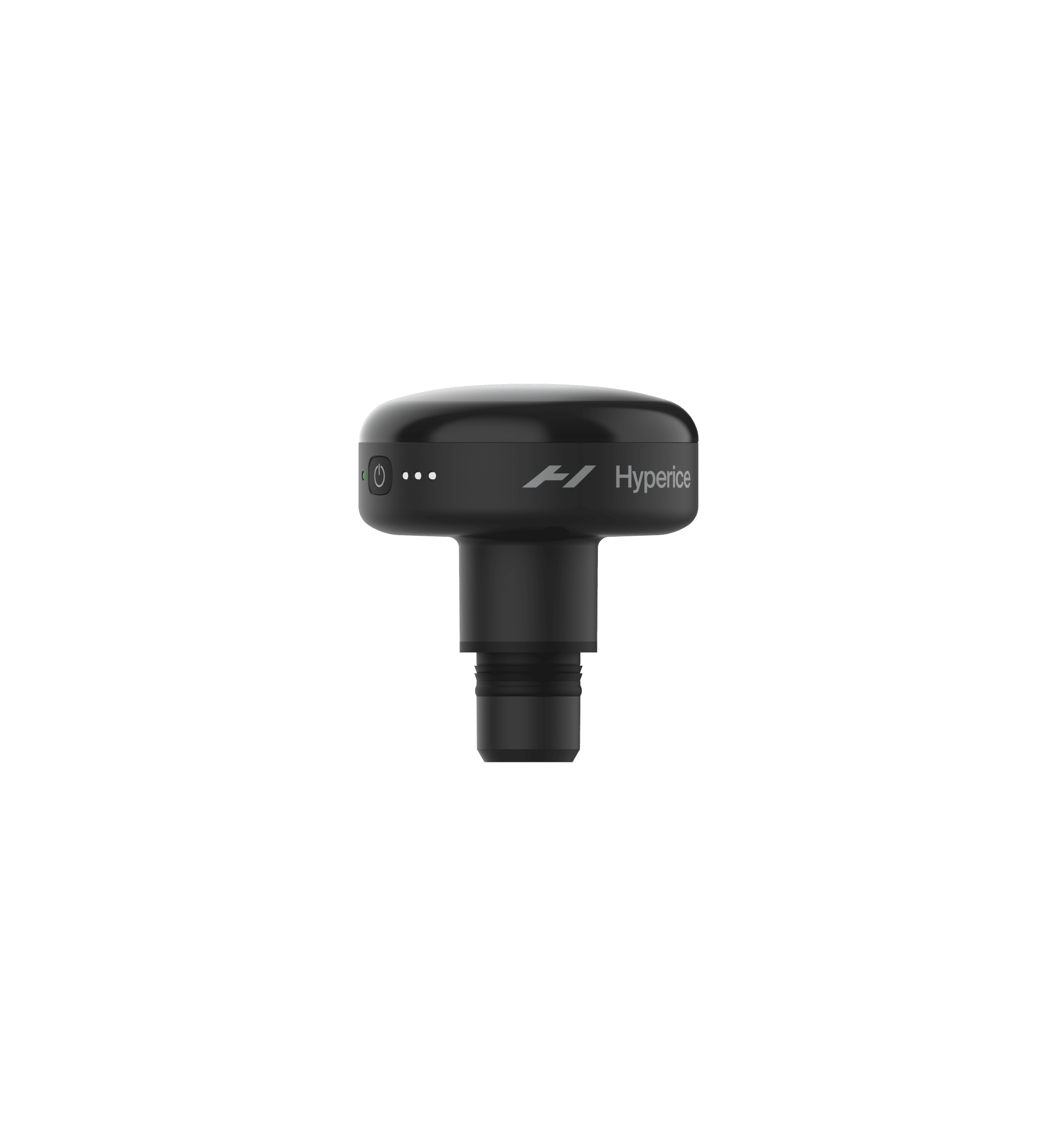 Hyperice Hypervolt Heated Head Attachment, black, standalone hero product view