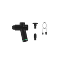 Hyperice Hypervolt Go 2 black massage gun — additional angle