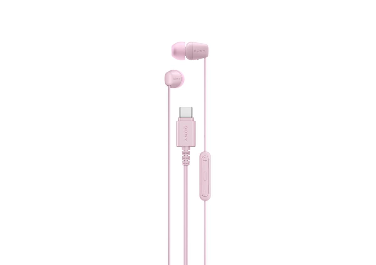 Sony IER-EX15C USB-C Wired In-Ear Earphones - Black - product view