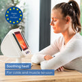 Beurer IL 60 Infrared Lamp lifestyle shot, soothing heat for colds and muscle tension