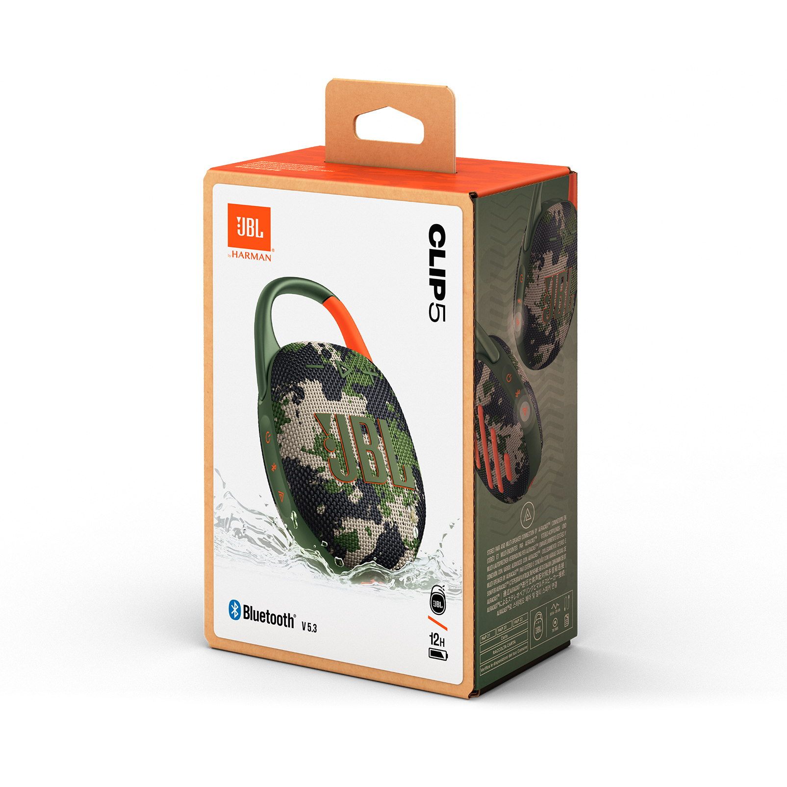 JBL Clip 5 Portable Bluetooth Speaker product image