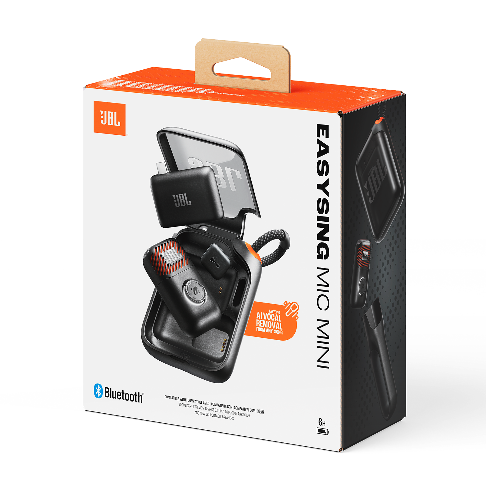 JBL EasySing Mic Mini Wired Microphone product image