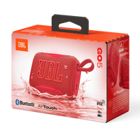 JBL Go 5 Portable Bluetooth Speaker Red product image