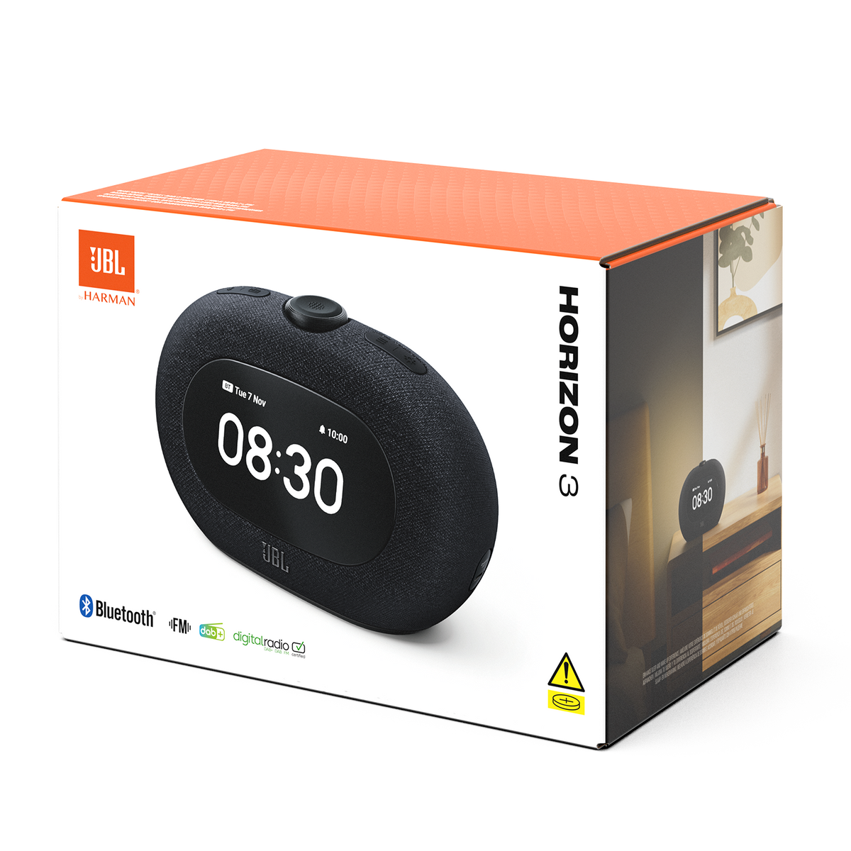 JBL Horizon 3 DAB+/FM Bluetooth Clock Radio product image