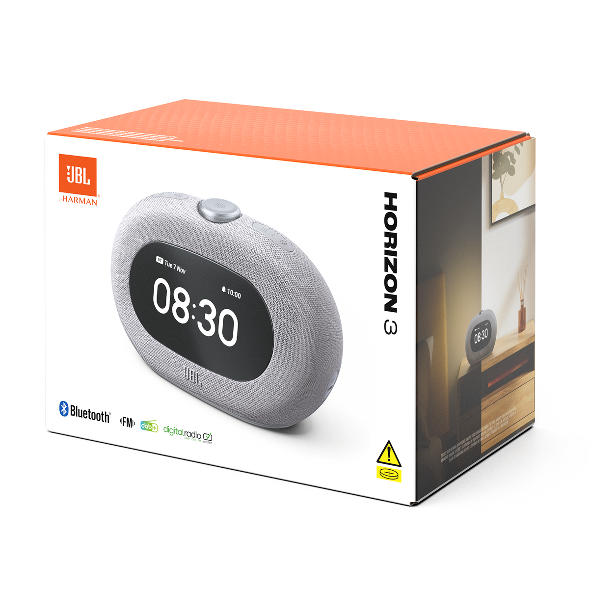 JBL Horizon 3 DAB+/FM Bluetooth Clock Radio product image
