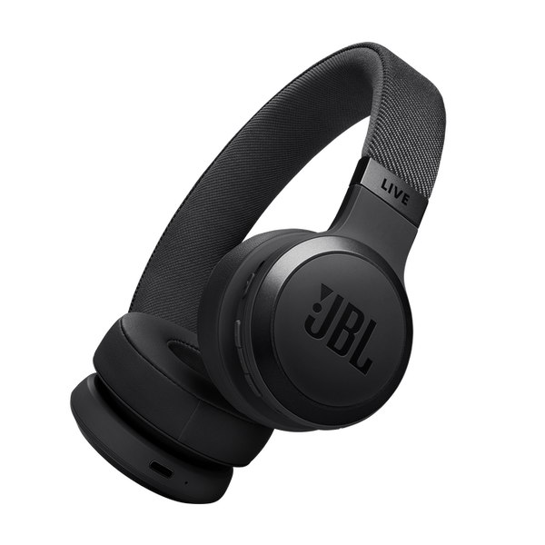 JBL Live 670NC On-Ear Noise-Cancelling Headphones – Black | JBLLIVE670NCBLK