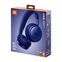 JBL Live 680NC Wireless On-Ear Noise-Cancelling Headphones Blue product image