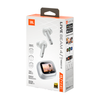 JBL Live Beam 4 True Wireless Noise-Cancelling Earbuds Silver product image