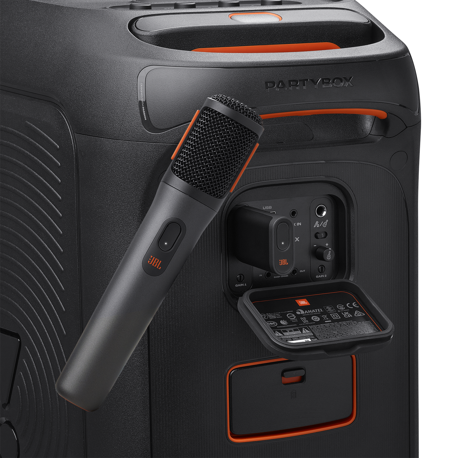 JBL PartyBox Wireless Mic Wireless Microphone System product image