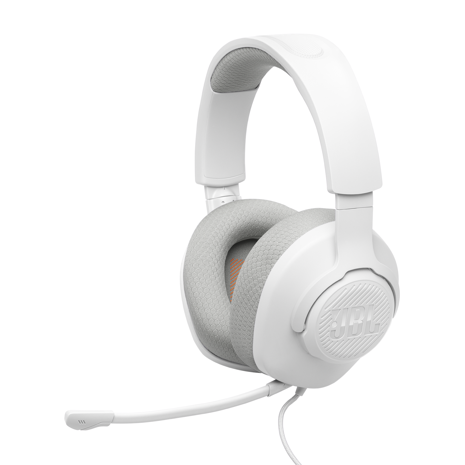 JBL Quantum 100 M2 Gaming Wired Over-Ear Headphones White product image