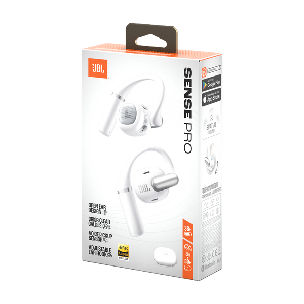 JBL Sense Pro Wireless Open-Ear Headphones White product image