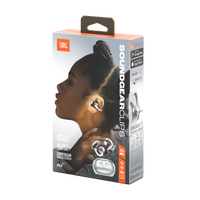 JBL Soundgear Clips Wireless Open-Ear Headphones Ghost White product image