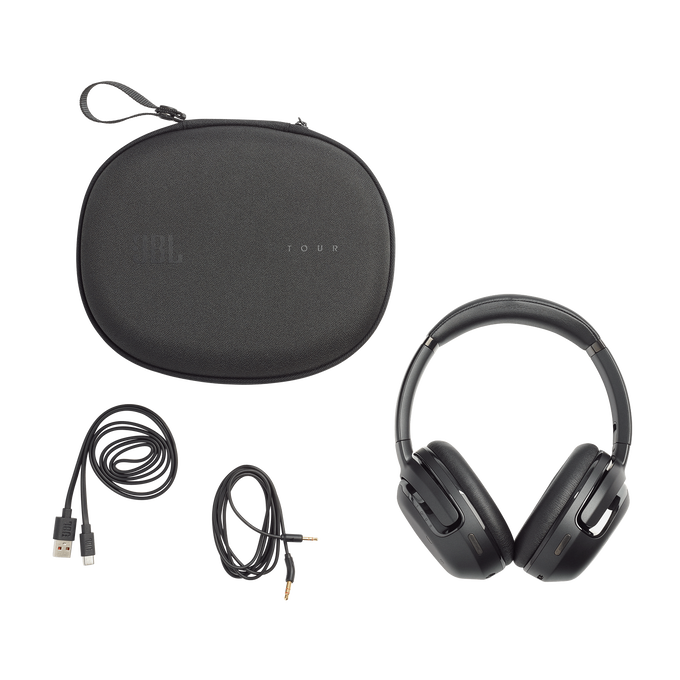JBL Tour One M2 Wireless Over-Ear Noise Cancelling Headphones – Black | JBLTOURONEM2BLK