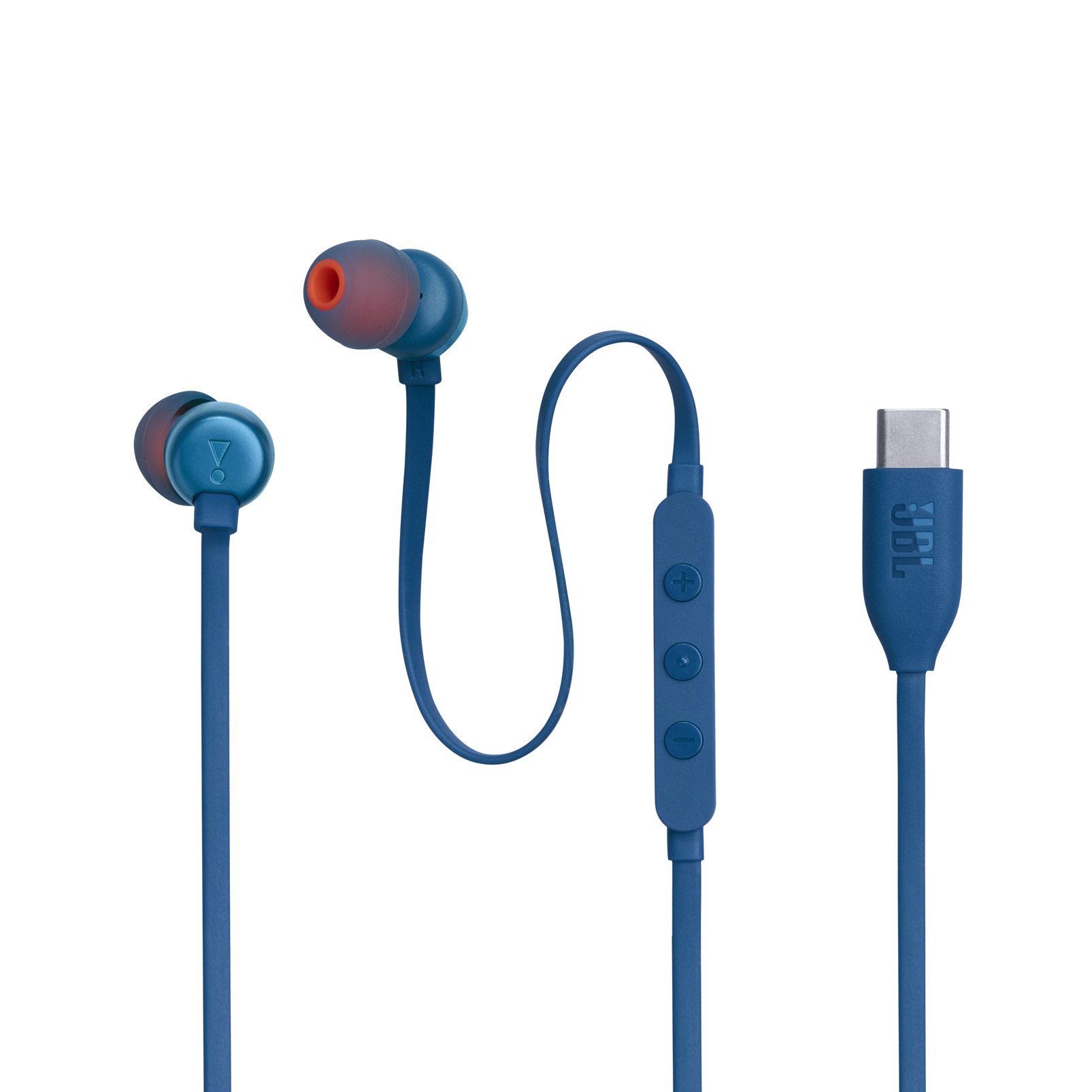JBL Tune 310C Wired USB-C Earbuds Blue product image