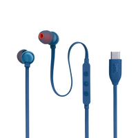 JBL Tune 310C Wired USB-C Earbuds Blue product image