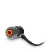JBL T110 Wired Earbuds Black product image