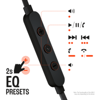 JBL Tune 305C Wired USB-C Earbuds Black product image