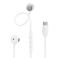 JBL Tune 305C Wired USB-C Earbuds White product image