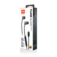 JBL Tune 310C Wired USB-C Earbuds Black product image
