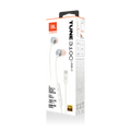 JBL Tune 310C Wired USB-C Earbuds White product image