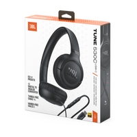 JBL Tune 530C USB-C Wired On-Ear Headphones Black product image