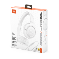 JBL Tune 530C USB-C Wired On-Ear Headphones White product image