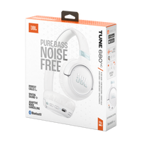 JBL Tune 680NC Wireless On-Ear Noise-Cancelling Headphones White product image