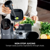 Ninja Cold Press Juicer with Anti-Clog Filter Machine Grey product image