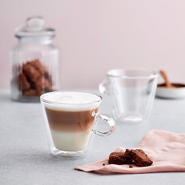 Judge JDG70 Duo Flare latte glass set, 325ml product image 4