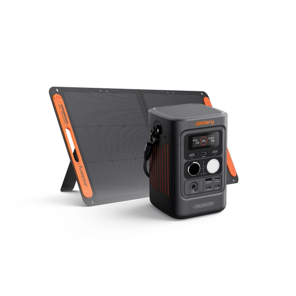 Jackery Explorer 300D + SolarSaga 40W Air Solar Generator Bundle product image