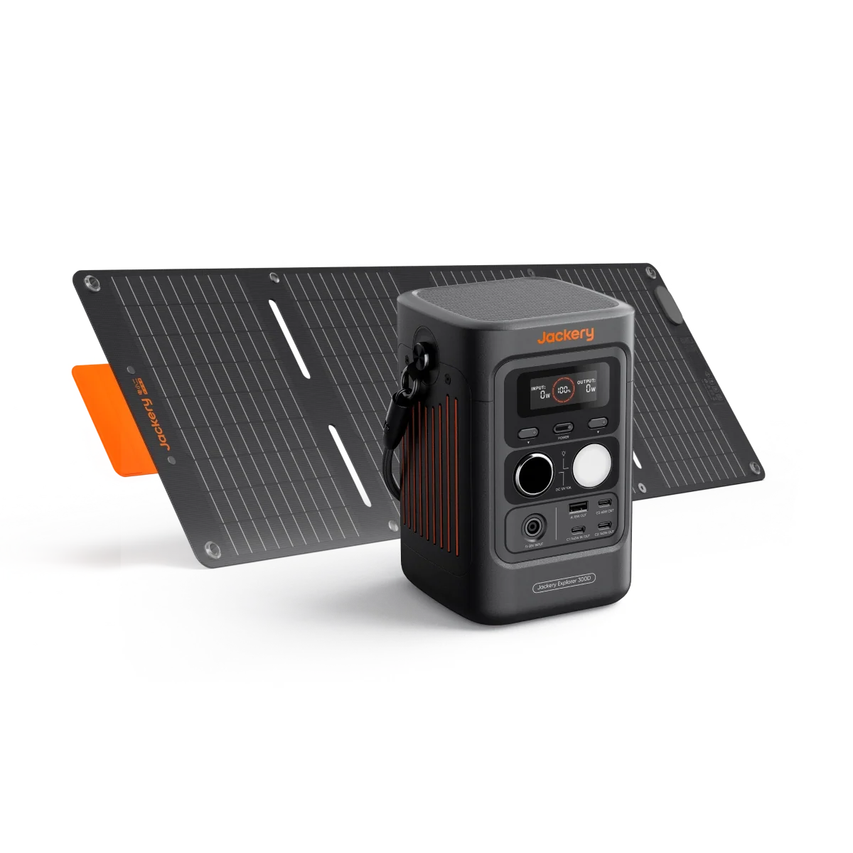 Jackery Explorer 300D + SolarSaga 40W Air Solar Generator Bundle product image