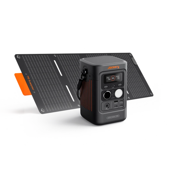 Jackery Explorer 300D + SolarSaga 40W Air Solar Generator Bundle product image