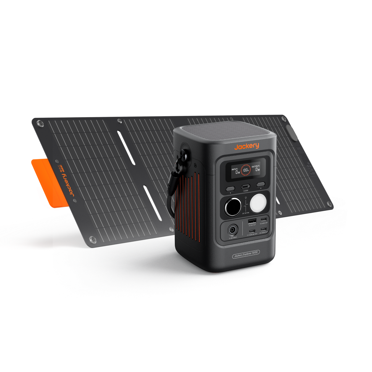 Jackery Explorer 300D + SolarSaga 40W Air Solar Generator Bundle product image