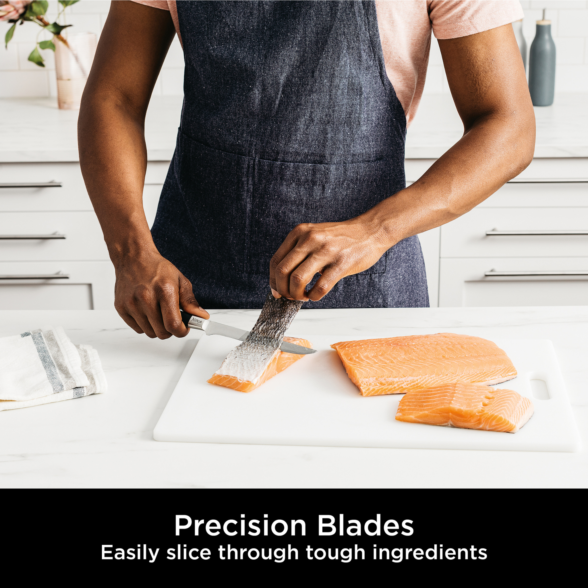 Ninja Foodi StaySharp Knife Block with Integrated Sharpener 6-Piece Set product image