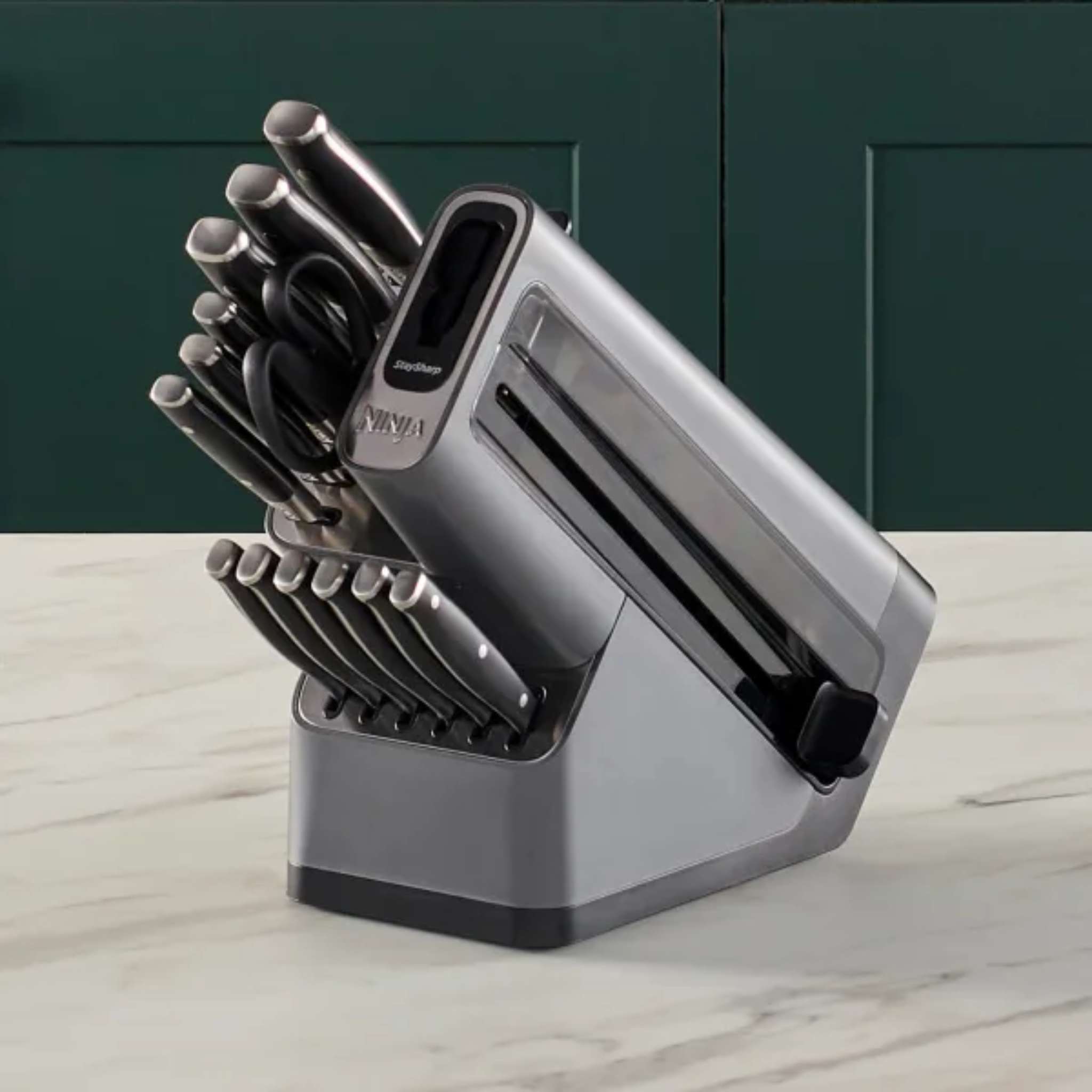 Ninja Foodi StaySharp Knife Block with Integrated Sharpener 14-Piece Set product image