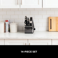 Ninja Foodi StaySharp Knife Block with Integrated Sharpener 14-Piece Set product image