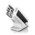 Ninja StaySharp 6-Piece Stainless Knife Set & Block with Sharpener White product image