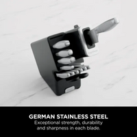 Ninja StaySharp 14-Piece Stainless Knife Set, Wood Block & Built-In Sharpener product image