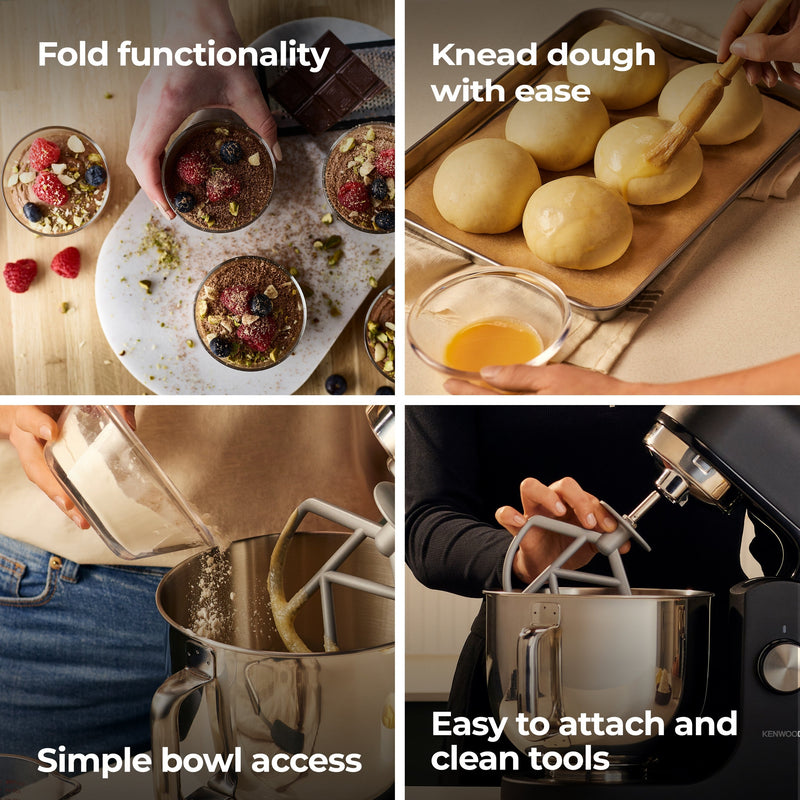 Kenwood kMix 5L Black Stand Mixer | KMX751ABK