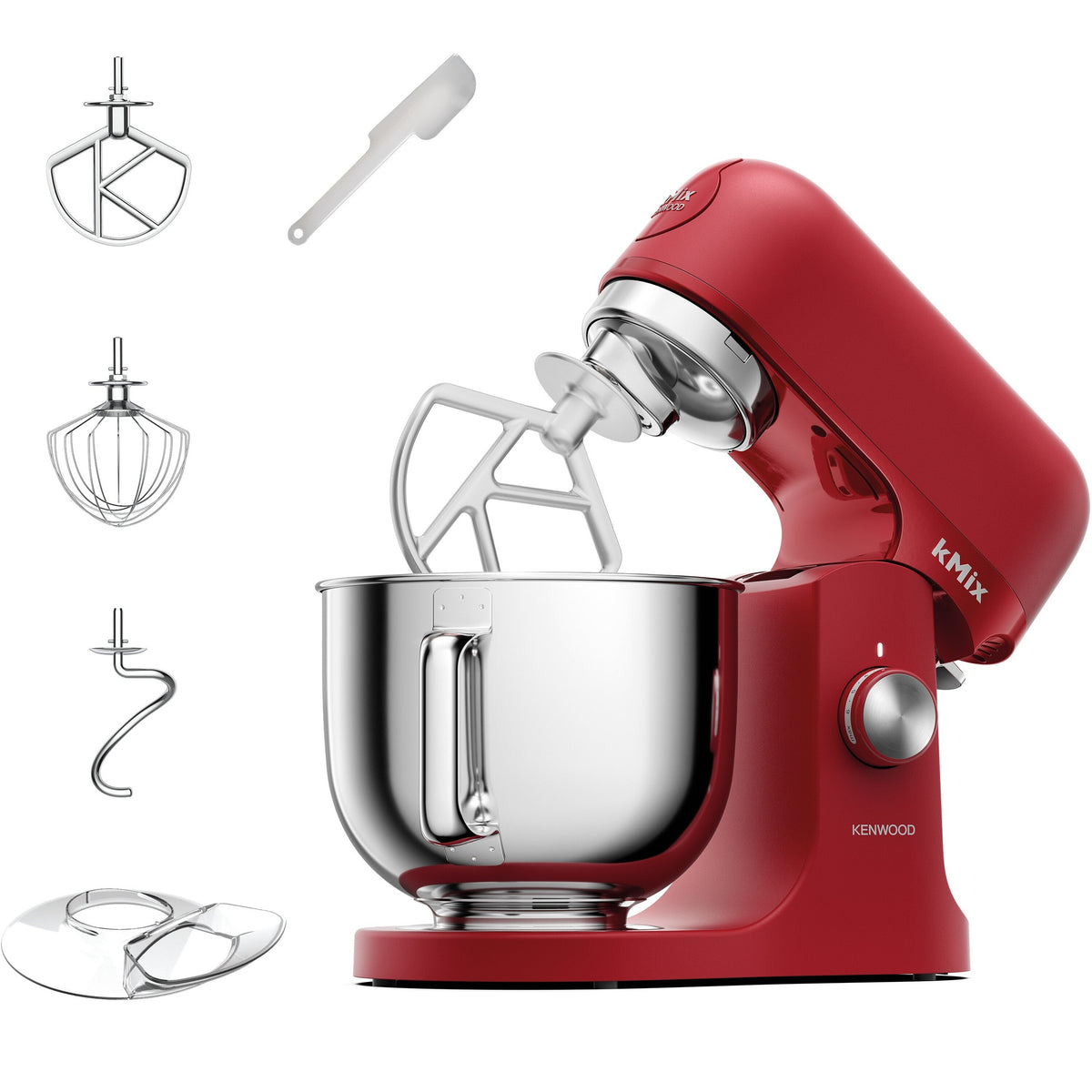 Kenwood kMix 5L Bold Red Stand Mixer
