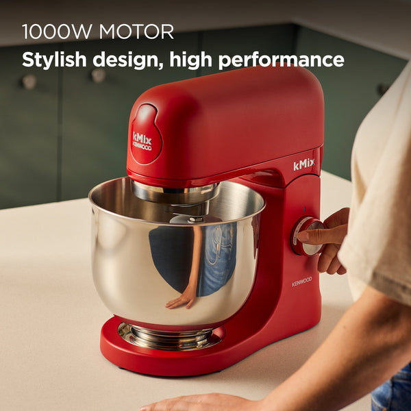 Kenwood kMix 5L Bold Red Stand Mixer – view 2