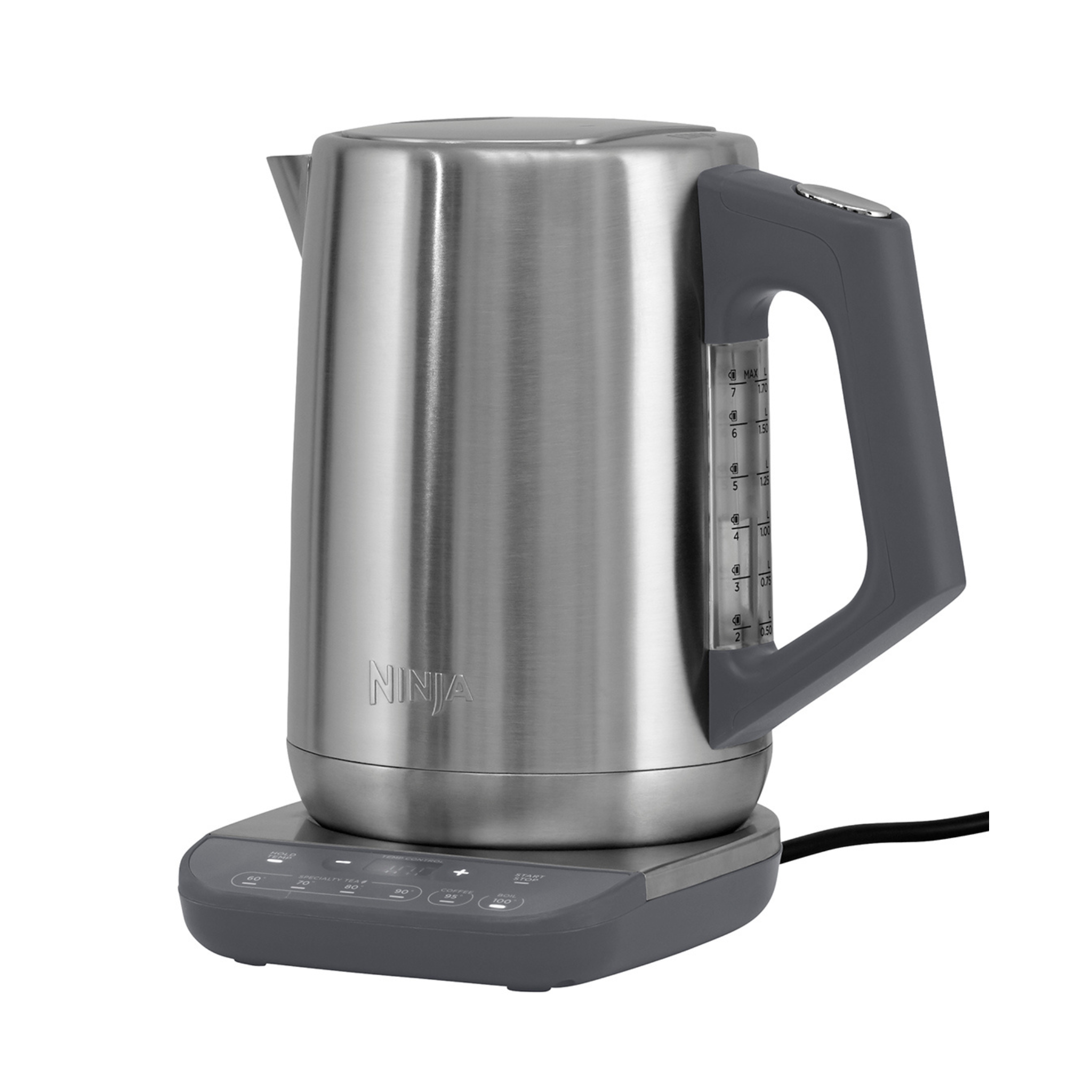 Ninja Perfect Temperature Kettle 1.7L Rapid Boil Stainless Steel product image