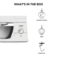 Kenwood Kitchen Chef Machine - White - what is in the box