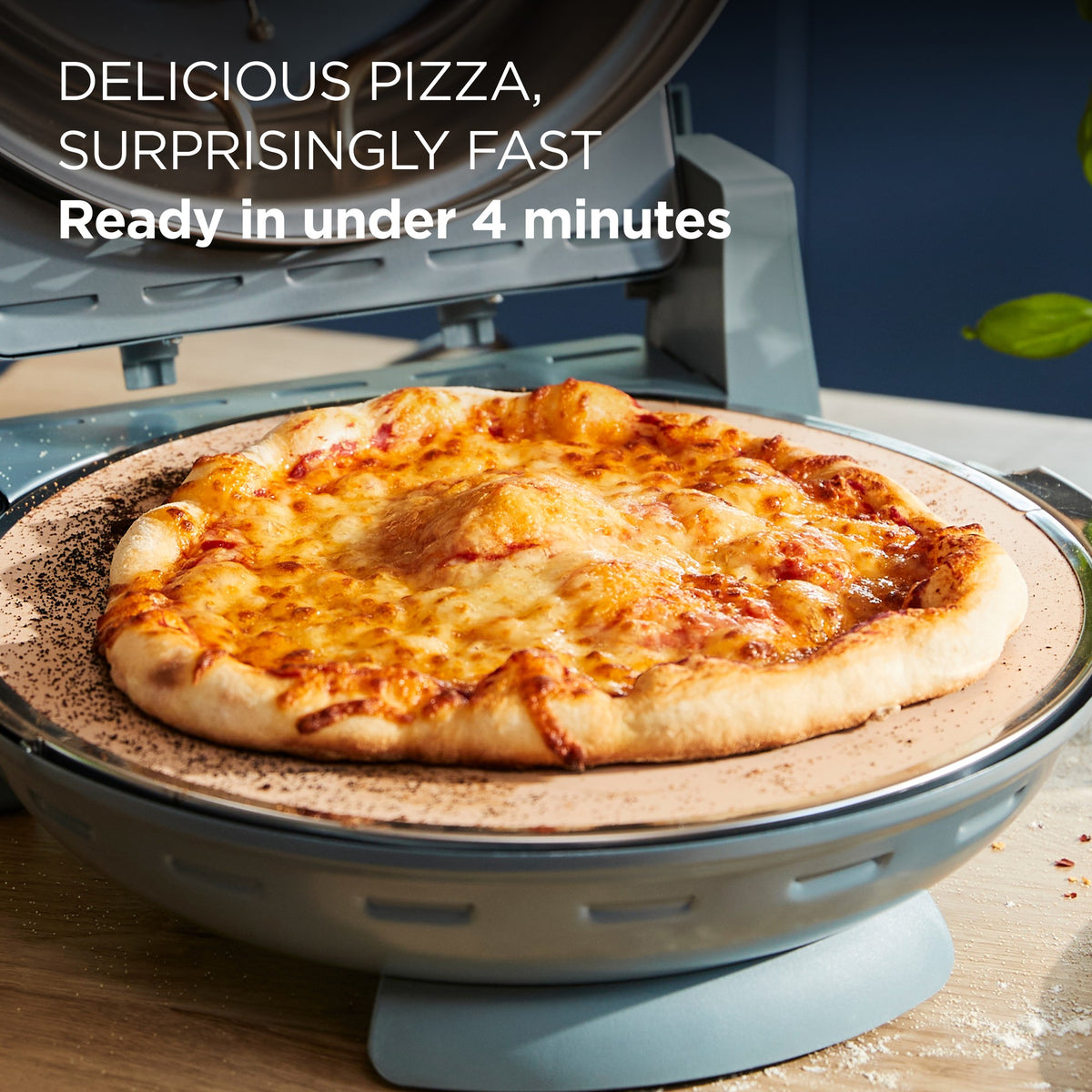Kenwood My Pizzeria Pizza Oven - Storm Blue - stone-baked pizza ready in under 4 minutes