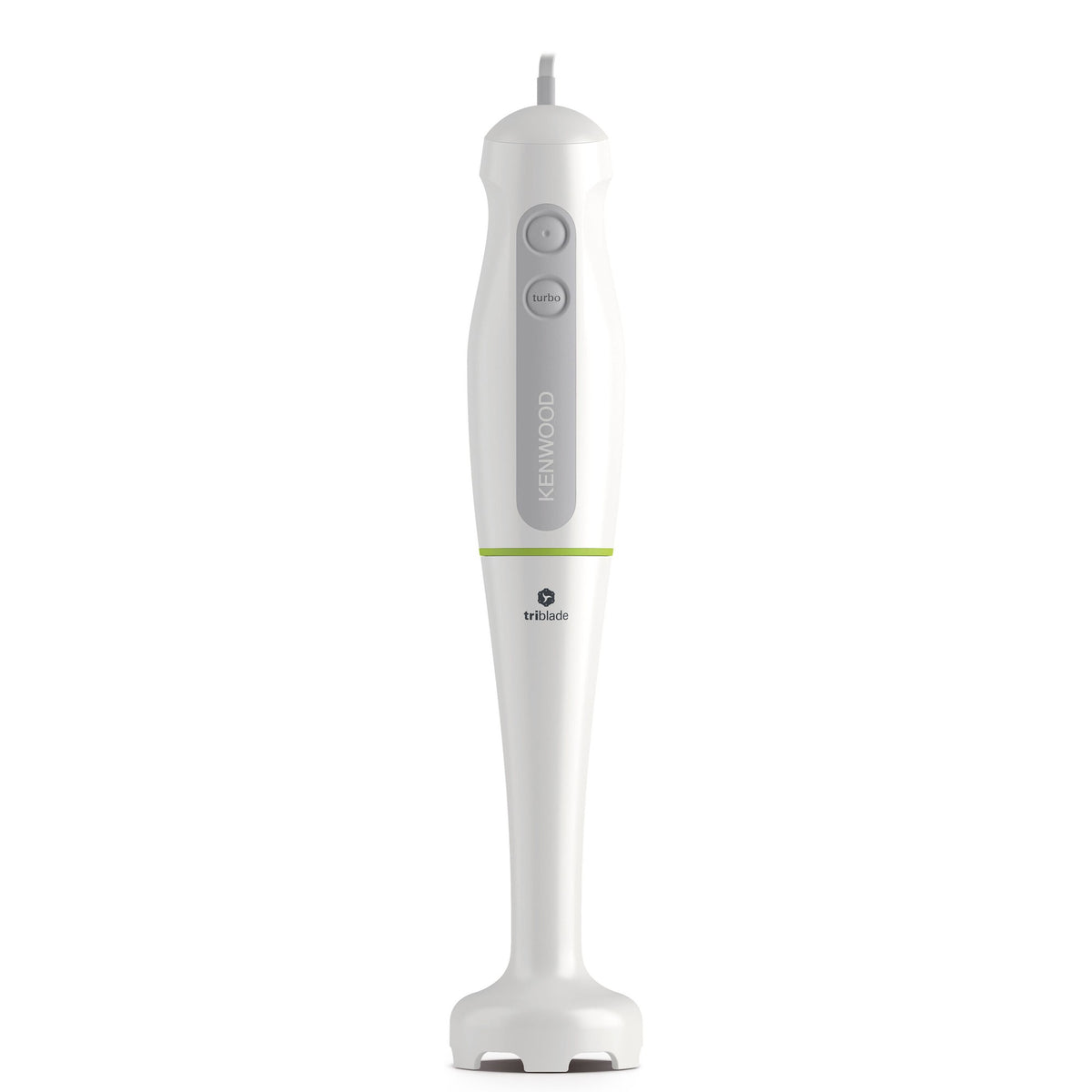 Kenwood Triblade Hand Blender - White - front view