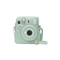 FUJIFILM instax mini 13 Accessory Kit Lagoon Green - camera shown inside the protective case; camera sold separately