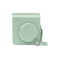FUJIFILM instax mini 13 Accessory Kit Lagoon Green - protective case with shoulder strap